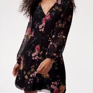 Wilfred Floral Button Front Dress